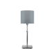 Lampe de table BONN abat-jour 25 x 25 gris clair It's About Romi