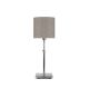 Lampe de table BONN abat-jour 25 x 25 lin foncé It's About Romi