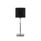 Lampe de table BONN abat-jour 25 x 25 noir It's About Romi