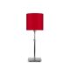 Lampe de table BONN abat-jour 25 x 25 rouge It's About Romi