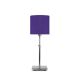 Lampe de table BONN abat-jour 25 x 25 violet It's About Romi