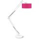 Lampadaire articulé MILANO laqué blanc It's About Romi, abat-jour fuchsia