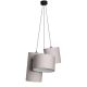 Suspension OSLO Grappe 3 abat-jours It's About Romi, coloris taupe