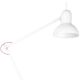 Détail abat-jour orientable du lampadaire blanc articulé NOTTINGHAM It's About Romi