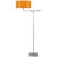 Lampadaire BERLIN It's About Romi, abat-jour droit orange