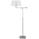 Lampadaire BERLINIt's About Romi  abat-jour conique blanc