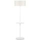 Lampadaire tablette MONACO It's About Romi, abat-jour ivoire