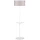 Lampadaire tablette MONACO It's About Romi, abat-jour taupe