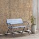 Banc de jardin bleu RAY Woud