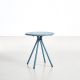 Table de jardin ronde RAY CAFE Woud, coloris bleu
