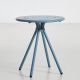 Table de jardin ronde RAY CAFE Woud, coloris bleu