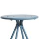 Table de jardin ronde RAY CAFE Woud, coloris bleu