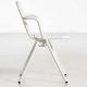 Chaise de jardin à accoudoirs RAY CAFE Woud, coloris blanc