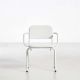 Fauteuil de jardin aluminium blanc RAY Woud