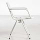 Fauteuil de jardin aluminium blanc RAY Woud