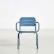 Fauteuil de jardin aluminium bleu RAY Woud