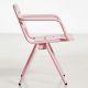 Fauteuil de jardin aluminium rose RAY Woud