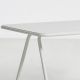 Table de jardin blanche longueur 140 cm RAY Woud
