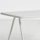 Table de jardin blanche longueur 140 cm RAY Woud