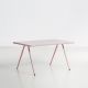 Table de jardin rose longueur 140 cm RAY Woud