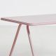 Table de jardin rose longueur 140 cm RAY Woud