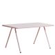 Table de jardin rose longueur 140 cm RAY Woud