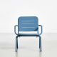 Fauteuil de jardin bleu RAY LOUNGE Woud