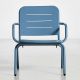 Fauteuil de jardin bleu RAY LOUNGE Woud