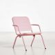 Fauteuil de jardin rose RAY LOUNGE Woud