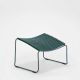 Repose-pieds coloris vert pin pour chaise longue CLICK Houe