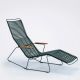 Chaise longue sunrocker coloris vert pin CLICK Houe