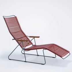 Transat inclinable sunlounger CLICK Houe