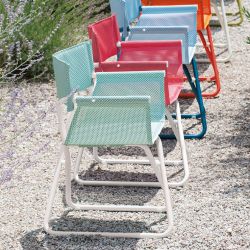 Fauteuils de jardin pliants en toile SNOOZE Emu