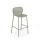 Chaise de bar empilable gris vert DARWIN Emu