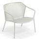 Fauteuil de jardin lounge blanc DARWIN Emu