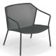 Fauteuil de jardin lounge fer ancien DARWIN Emu