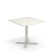 Table carrée 80 x 80 cm DARWIN Emu, coloris blanc