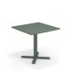 Table carrée 80 x 80 cm DARWIN Emu, coloris vert foncé