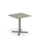 Table carrée 70 x 70 cm DARWIN Emu, coloris gris vert