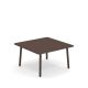 Table basse de jardin marron d'Inde DARWIN Emu