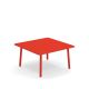 Table basse de jardin rouge écarlate DARWIN Emu