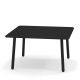 Table basse de jardin noire DARWIN Emu