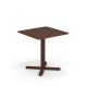 Table carrée 70 x 70 cm DARWIN Emu, coloris corten