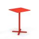 Table bar pliante DARWIN Emu, coloris rouge écarlate