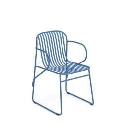 Fauteuil de jardin bleu marine RIVIERA Emu