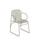 Fauteuil de jardin gris vert RIVIERA Emu