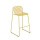 Chaise de bar outdoor jaune curry RIVIERA Emu