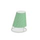 Lampe extérieur LED sans fil CONE SMALL Emu, abat-jour résille verte