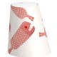 Abat-jour imprimé poissons rouges du lampadaire extérieur LED CONE Emu