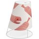 Lampe extérieur LED sans fil CONE BIG Emu, abat-jour poissons rouges